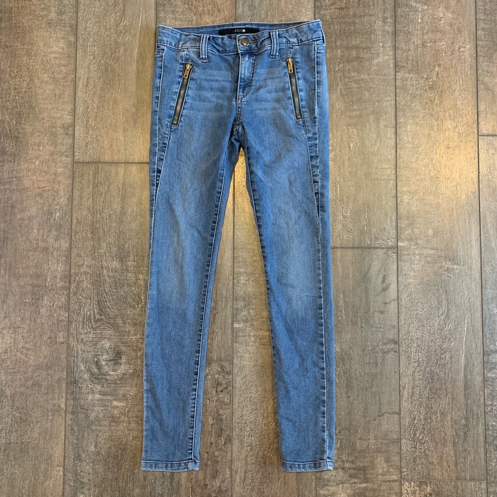 Joe’s Jeans Girls Zipper Moto Skinny Jeans - Picture 1 of 7